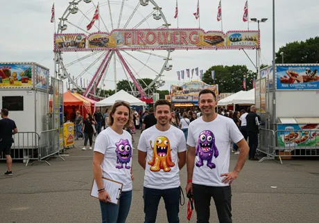 展会与节庆摊贩团队